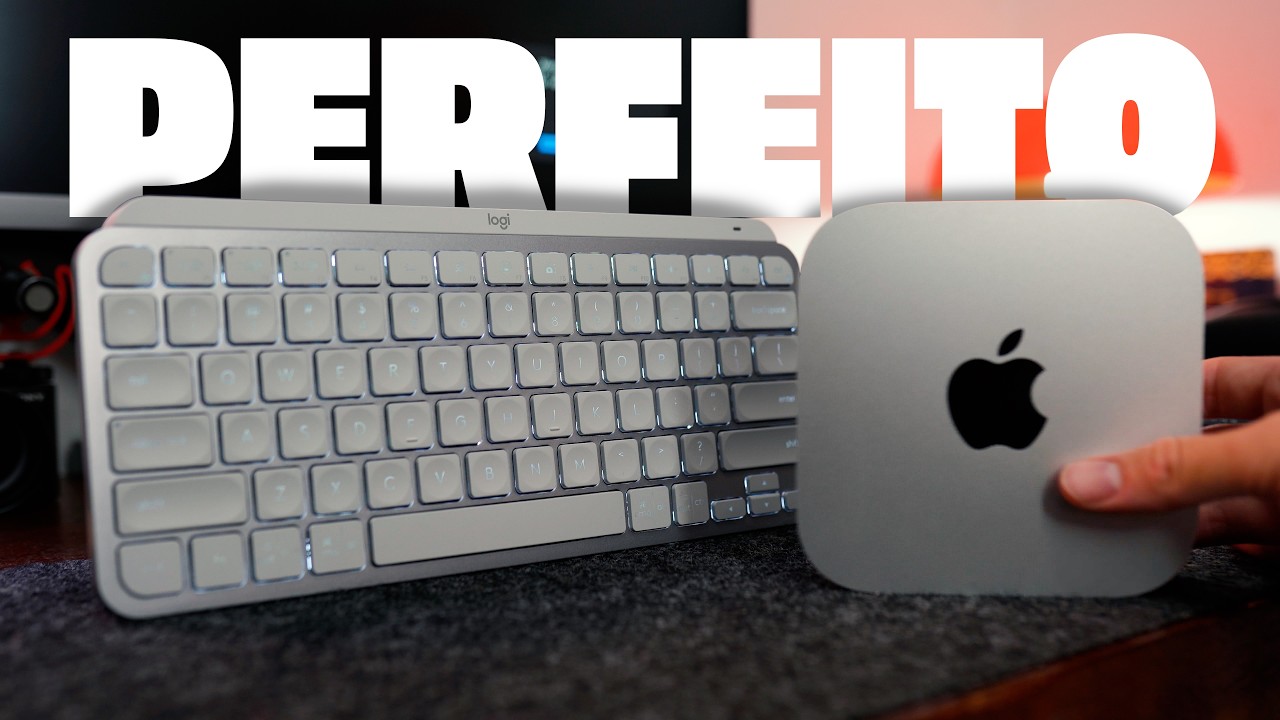 【KEYWORKS】Mac mini M4＋Magic Trackpad The best accessory for my Mac Mini M4 - Logitech MX Keys Mini