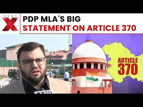 J&K Assembly: PDP MLA Muntazir Mehdi Raises Article 370, Political Issues | NewsX