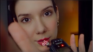 ASMR SOPRANDO EM SEUS OUVIDOS + TOQUES + TUC TUC