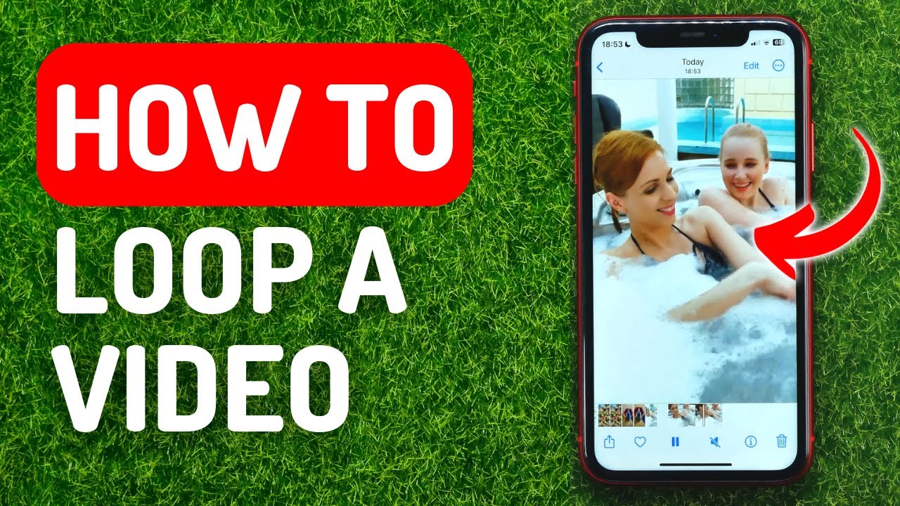 How to Loop a Video on iPhone - YouTube