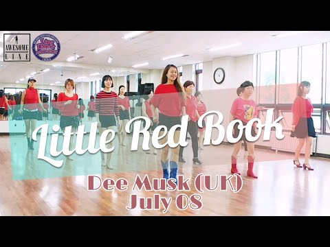 Little Red Book Line Dance Demo & Count(Beginner)