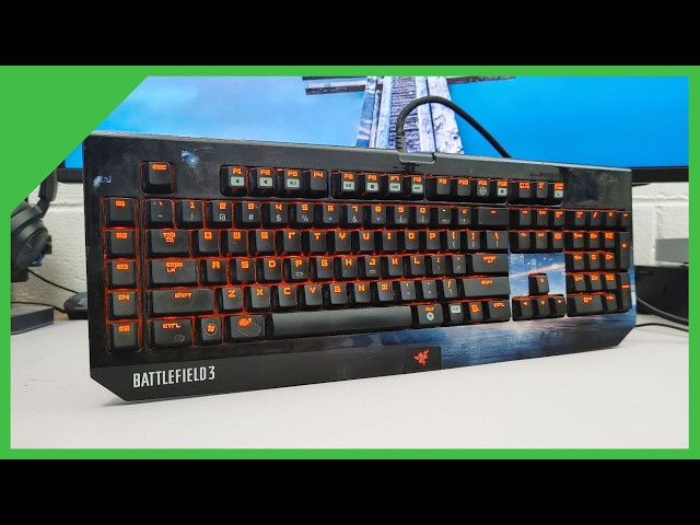15 Year Old Battlefield 3 Keyboard - Razer Blackwidow Ultimate