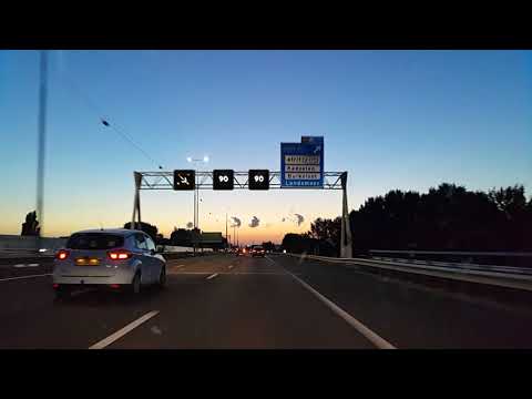 Dashcam Beelden Amsterdam A10: Neerhalen Uitgeschakelde Lijnverlichting.