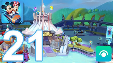 Disney Magic Kingdoms - Gameplay Walkthrough Part 21 - Level 17 (iOS, Android)