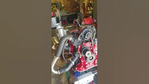 rotary 13b test bench start