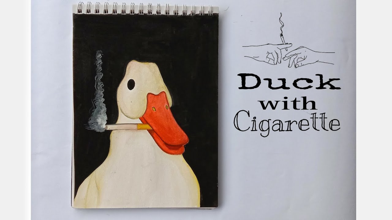 A Duck with a Cigarette? That's Just Fowl Play
