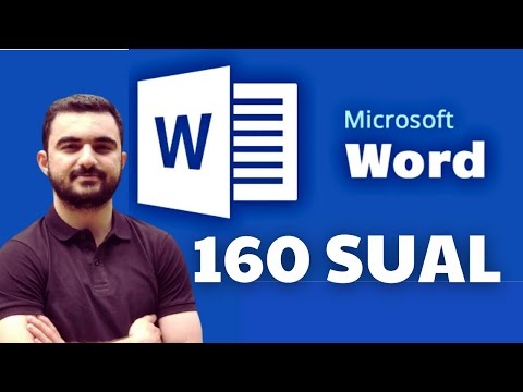 160+2 SUALIN İZAHI (MS WORD 2019) ƏMRAH ƏHMƏD