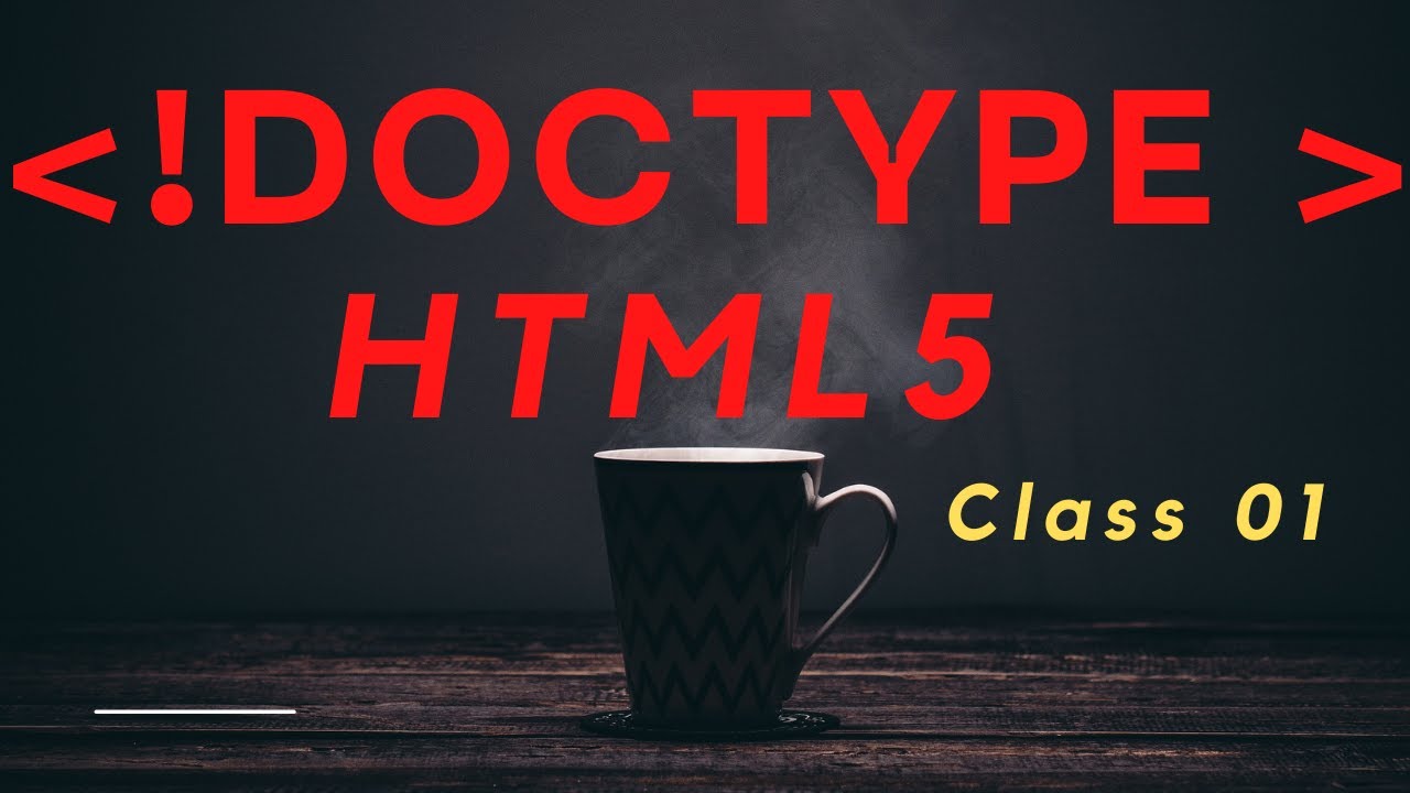 Doctype Tag - Html 5 tutorial in Hindi -Urdu-Class-01 - YouTube