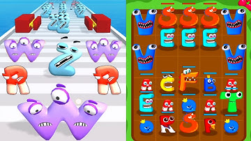Alphabet ABC Letter Run Vs Merge Alphabet Lore, Number Lore, New Game ⭐⭐⭐⭐⭐ abcdefghtuvwxyz