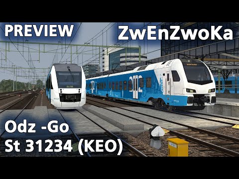 Train Simulator Classic PREVIEW: Oldenzaal - Hengelo - Goor met Keolis Blauwnet Lint'41