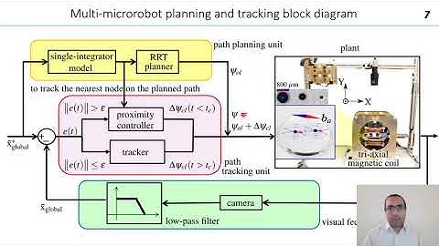 Path Planning and Tracking for an Underactuated Two-Microrobot System
