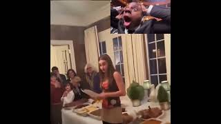 When Thanksgiving Family Dinner Backfires #thanksgiving #disaster #shorts #thanksgivingfail