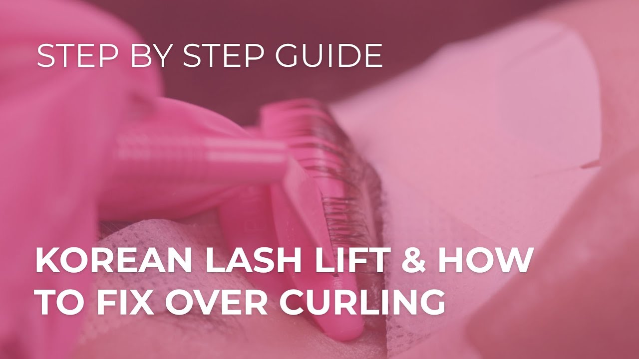 Korean Lash Lift Masterclass | Preventing & Fixing Over-Curled Lashes | Step by Step Tutorial
