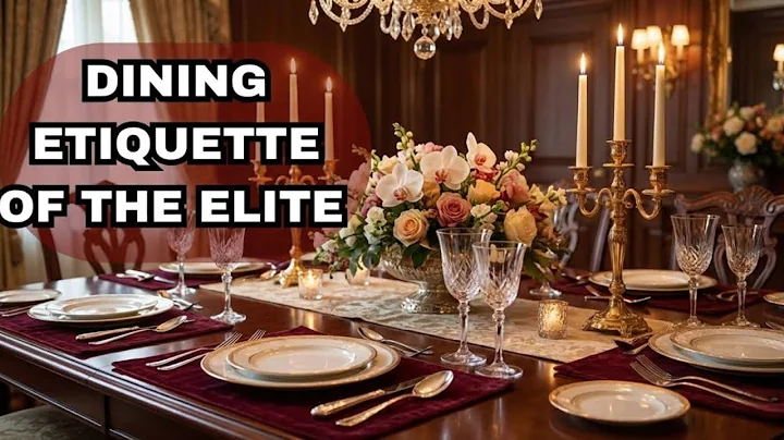 Dining Like the Elite: Old Money Table Manners Explained