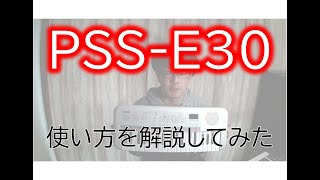 【PSS-E30　Remie】のスマートコードを解説してみた