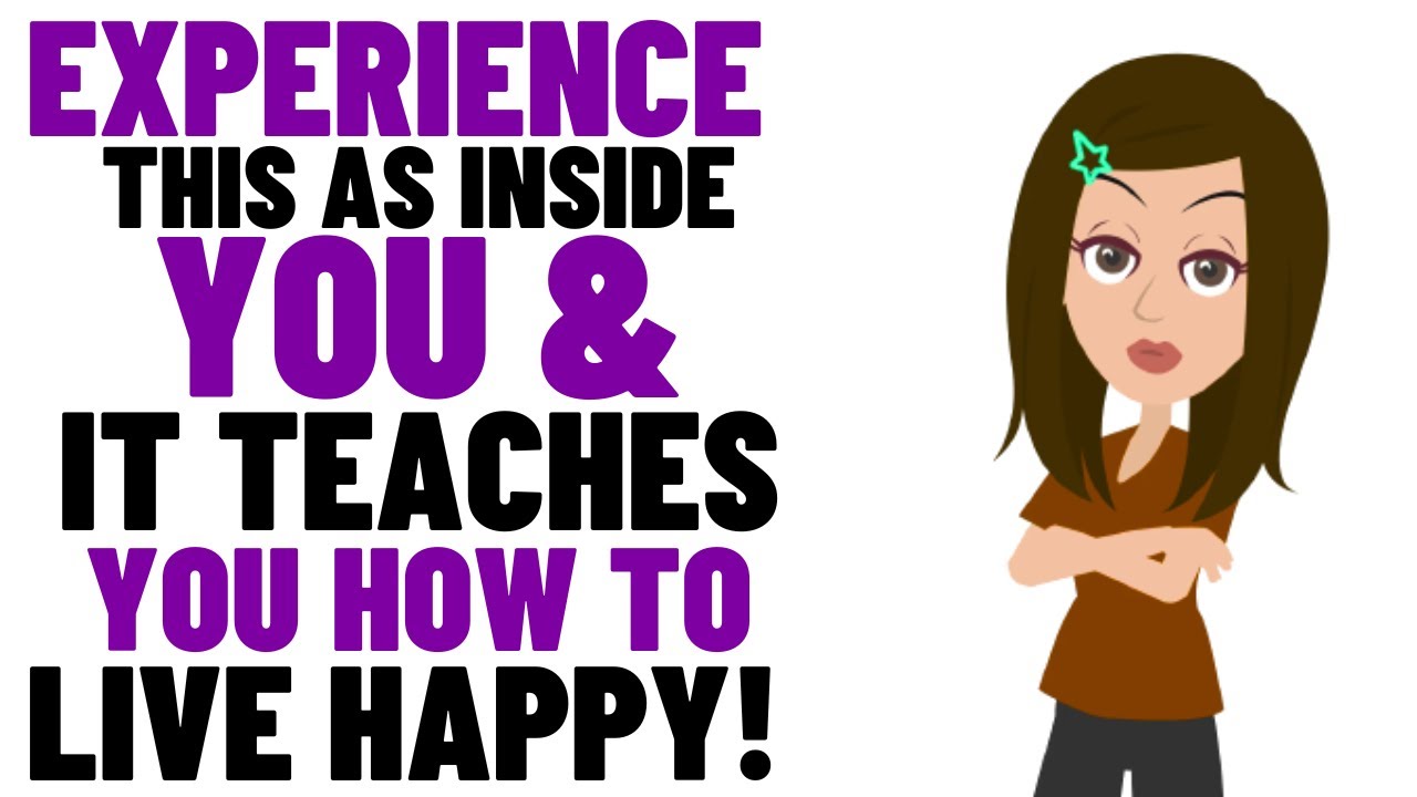 Experience This As Inside You & It Teaches You How To Live Happy! - Abraham Hicks Today🔥💜