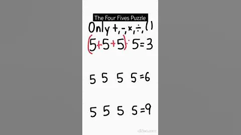 The Four Fives Puzzle