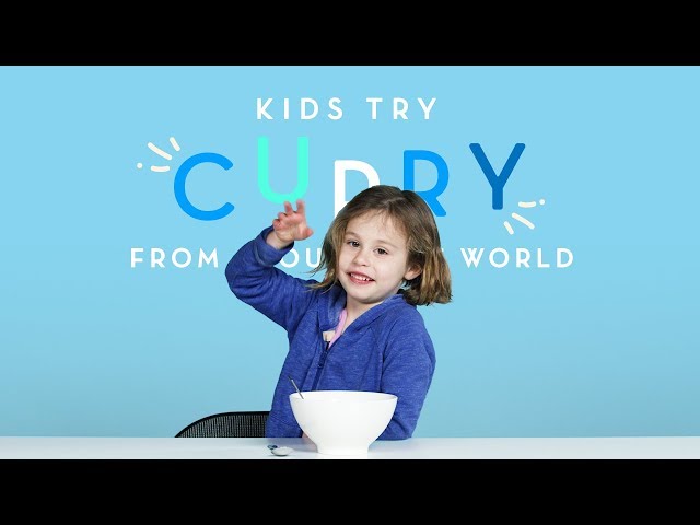 Kids Try Curry from Around the World | Kids Try | HiHo Kids
