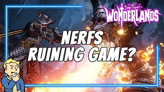 Players NOT Happy After Tiny Tina's Wonderlands NERF Update | Hotfix Patch Notes