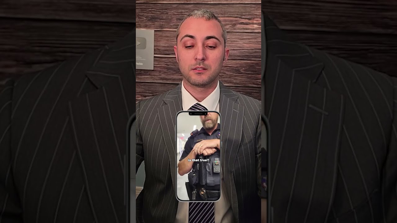 Law Student SCHOOLS Dirty Cops In 59 Seconds