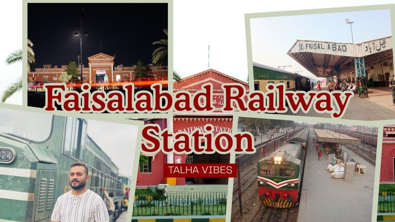 Visited Faisalabad Railway Station After a Long Time! | 45UP Departure | New Smart Station Tour 🇵🇰
