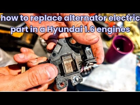 How to Replace the Alternator Voltage Regulator in Hyundai/Kia 1.6L
