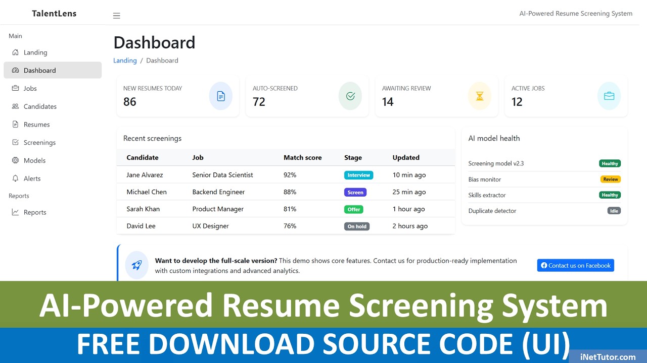 AI Powered Resume Screening System - YouTube