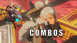 Combos Impa (In less than 5min) - Hyrule Warriors: Age of Calamity ~[ENGLISH]