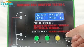 CR1000-L common rail injector tester and piezo testing