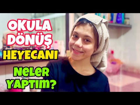 OKULUN İLK GÜNÜNE nasıl hazırlandım ? Okula Dönüş Benimle Hazırlan. Tuana Zeybek