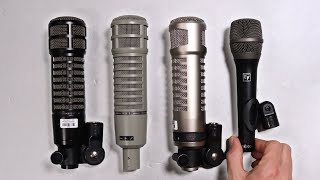 Electro Voice RE520 vs RE320 vs RE20 vs RE27 N/D