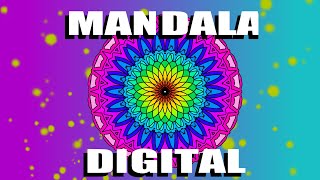 Mandala Digital Arcoiris Levikio Enredo