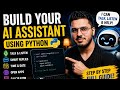 How to make your own AI Assistent By using python.