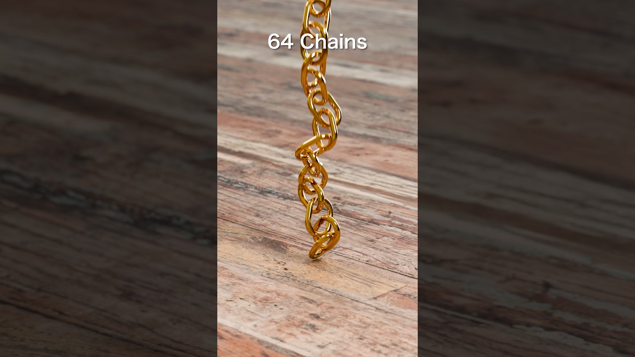 Golden Chain Physics Simulation