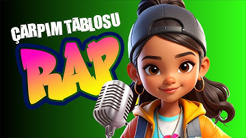 Çarpım Tablosunu Kolay Öğrenmek için Rap Tarzı Şarkı | Çocuklar İçin Eğlenceli Klip