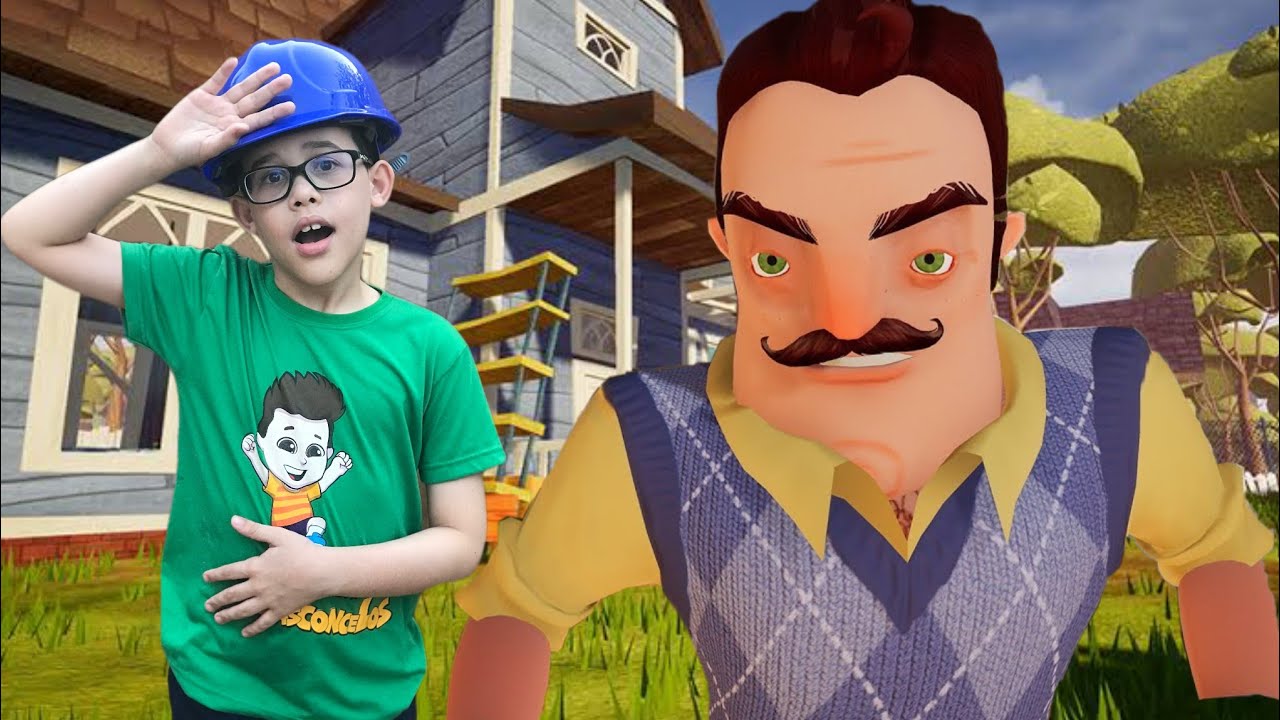 TENTANDO ESCAPAR DA CASA DO VIZINHO HELLO NEIGHBOR