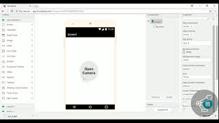 Thunkable Tutorial #9 -Use camera in app | android application without coding | In Hindi