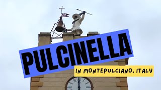 Pulcinella in Montepulciano, Italy