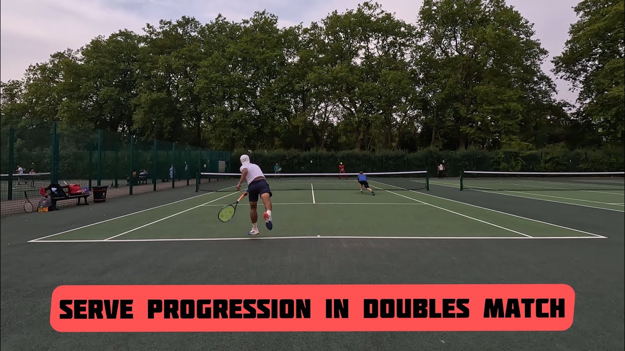 Doubles Match - Tennis Serves - YouTube