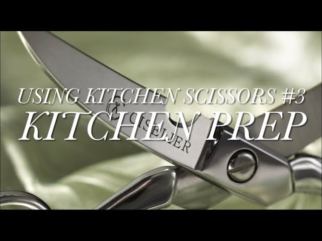 3 Ways to Use Kitchen Scissors - wikiHow