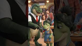Baby Dino CRIED When They Yelled at His Mom! 😭❤️ #animation Baby Dino CRIED When They Yelled at His Mom! 😭❤️ #animation