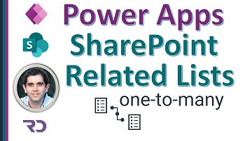Power Apps working with SharePoint List Relationships
