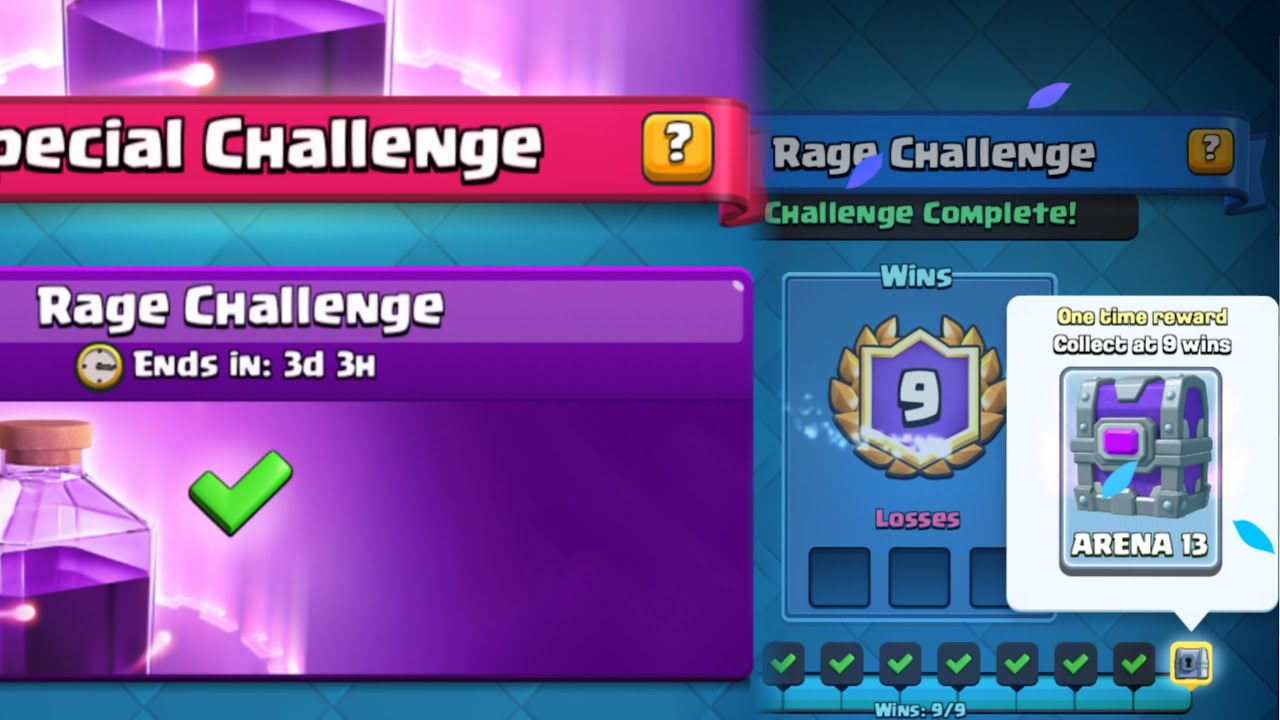 9-0 IN RAGE CHALLENGE BEST DECK | ANTI SPAWNER | CLASH ROYALE