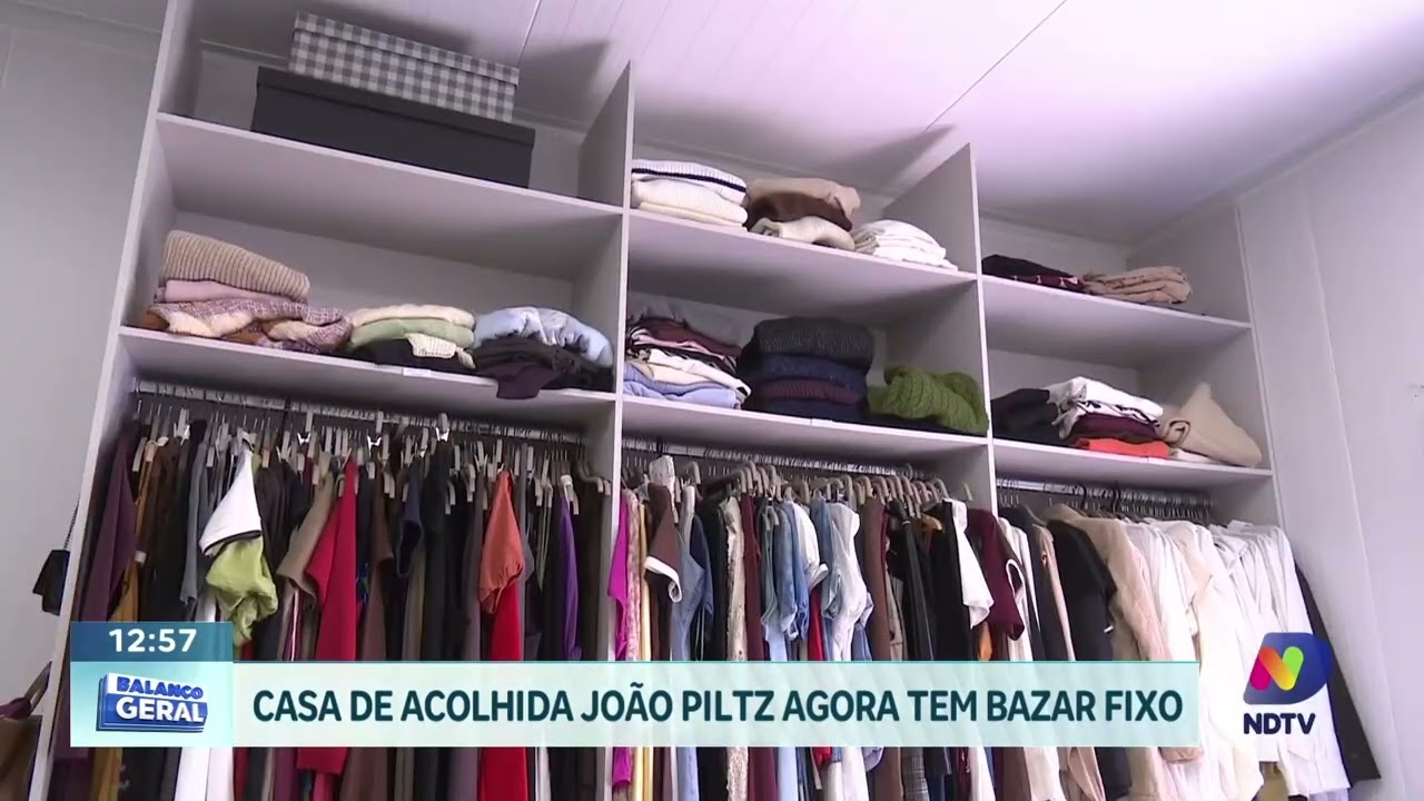 Casa de Acolhida João Piltz inaugura bazar fixo para arrecadar recursos