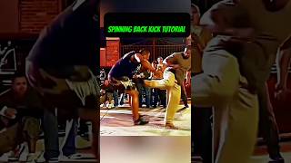 M. JAI WHITE SPINNING BACK KICK TUTORIAL