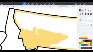 Coloring in a Blank Map of the 50 States