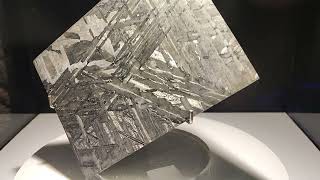 Istanbul The Muonionalusta Meteorite At The Rahmi M. Koc Museum - Widmanstätten Patterns