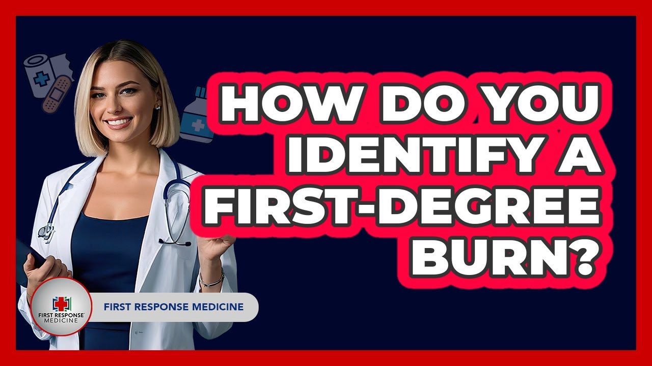 How Do You Identify A First-Degree Burn?