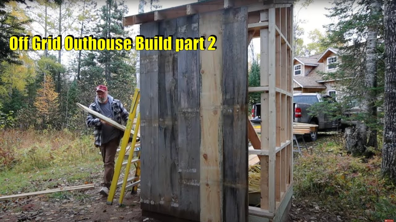 Outhouse build at the 