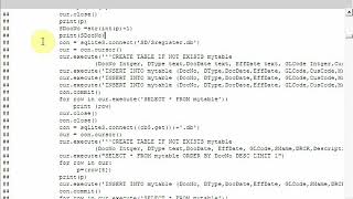 Python Accounting Part 6 Sqlite 10 3 coding file for sales invoice, material ledger, general ledger